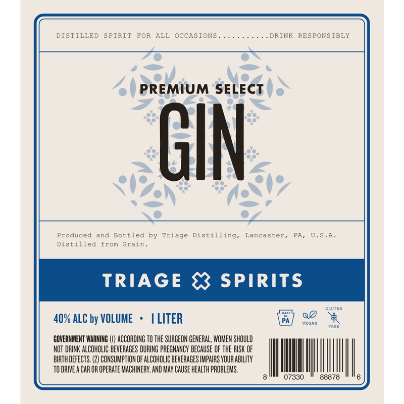Gin label