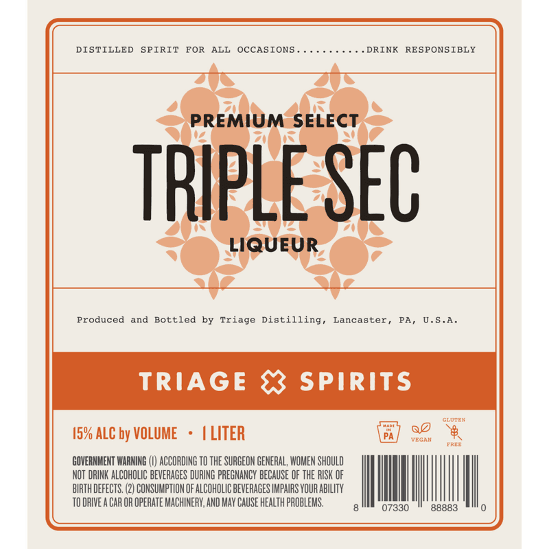 Triple Sec label