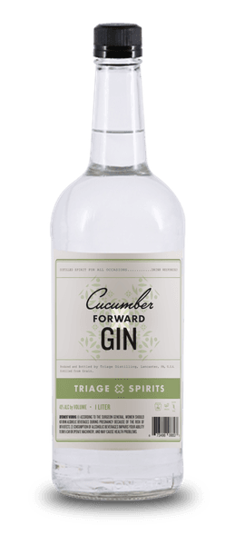 Cucumber Gin bottle