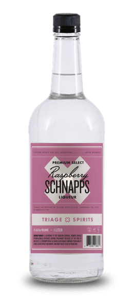 Raspberry Schnapps bottle