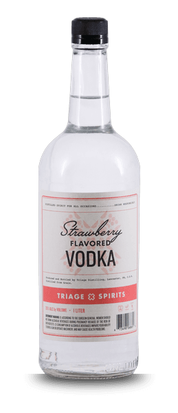 Strawberry Vodka bottle