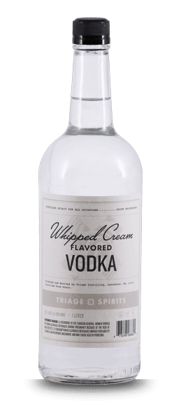 Whipped Vodka bottle